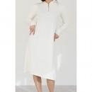 【ハイライン】 男の娘セットアップ 〜大人ギャル系お姉さんワンピース〜　ホワイト