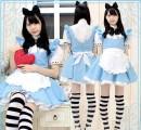 アリス　猫耳カチューシャメイド服セット