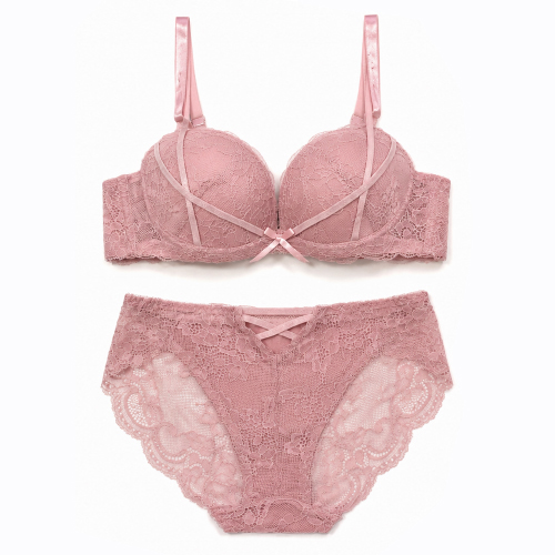 【女装サイズ】  カップバンドレイヤード ブラショーツセット