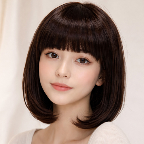 シルキーボブウィッグ 【ミドルラインWig】