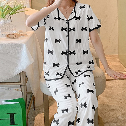 【14周年特別販売】　男の娘セットアップ 〜パジャマパーティ inガールズ〜　清楚ホワイト